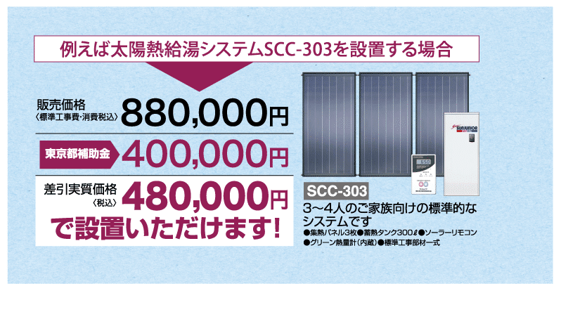 太陽熱給湯システム サンジュニア 太陽光 発電 製造 販売